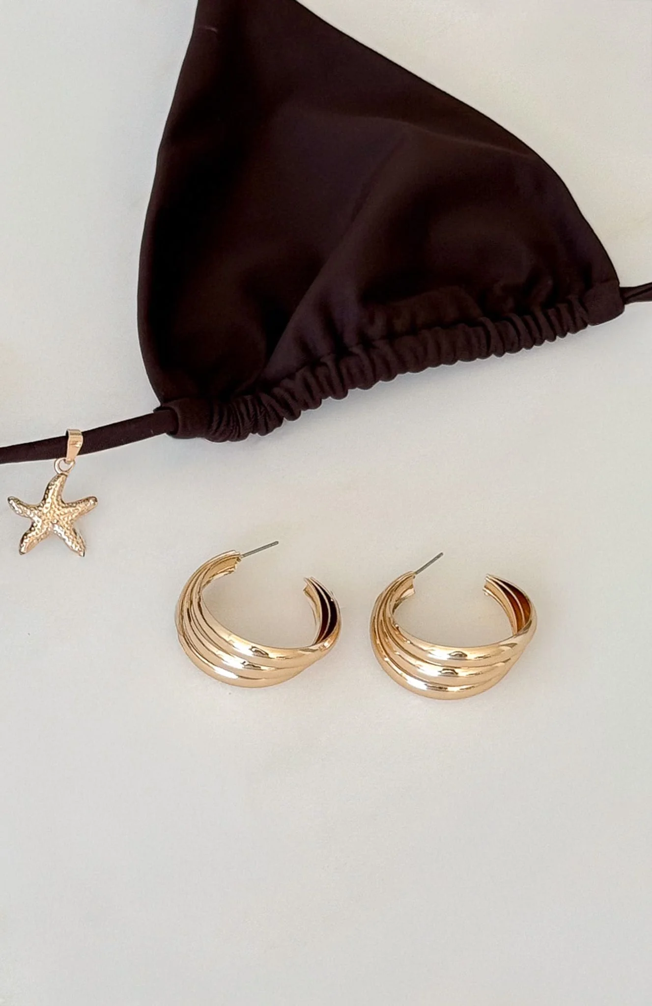 Cerese Earrings Gold - Image 3