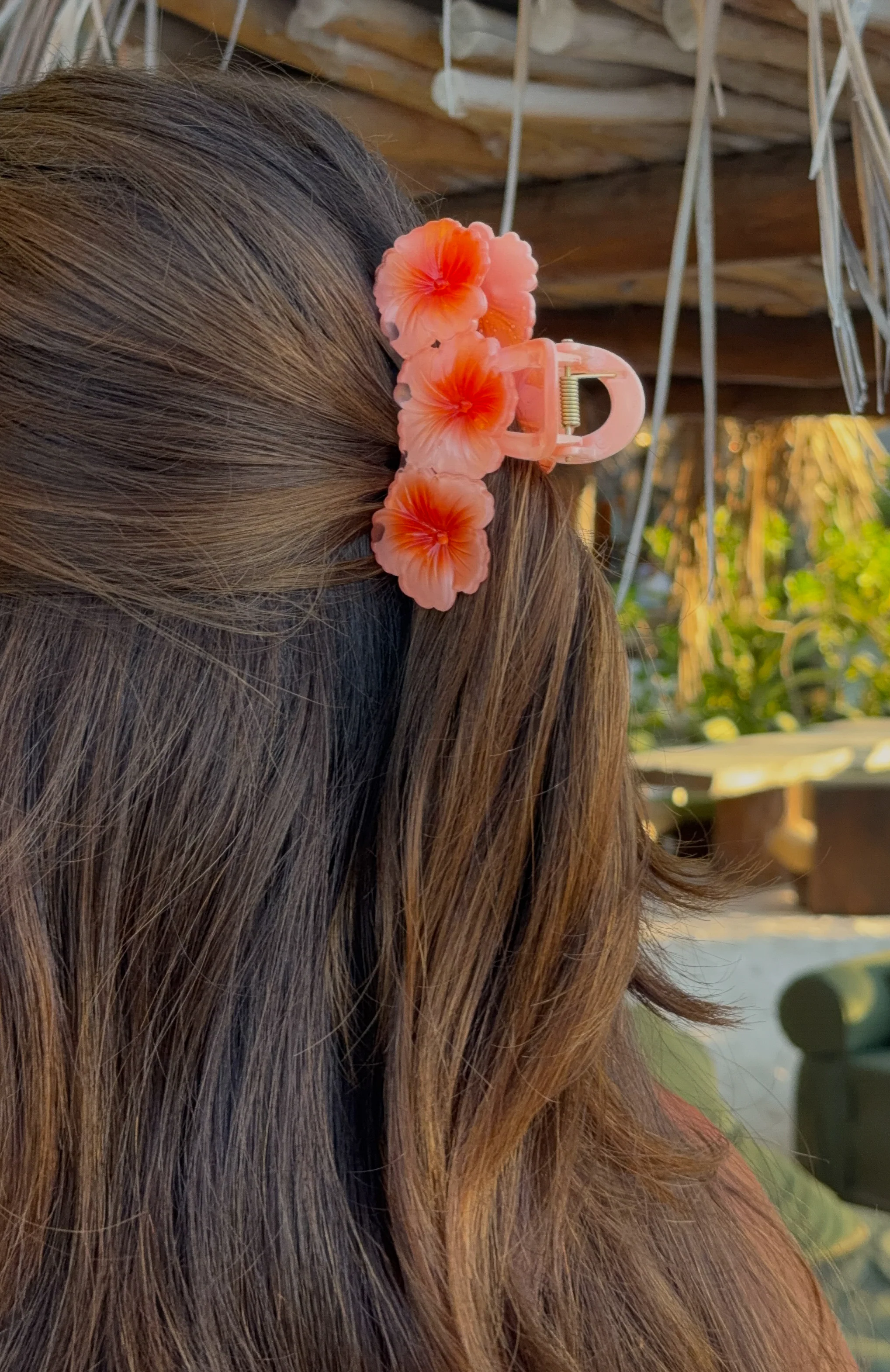 Chantria Hair Clip Orange - Image 4