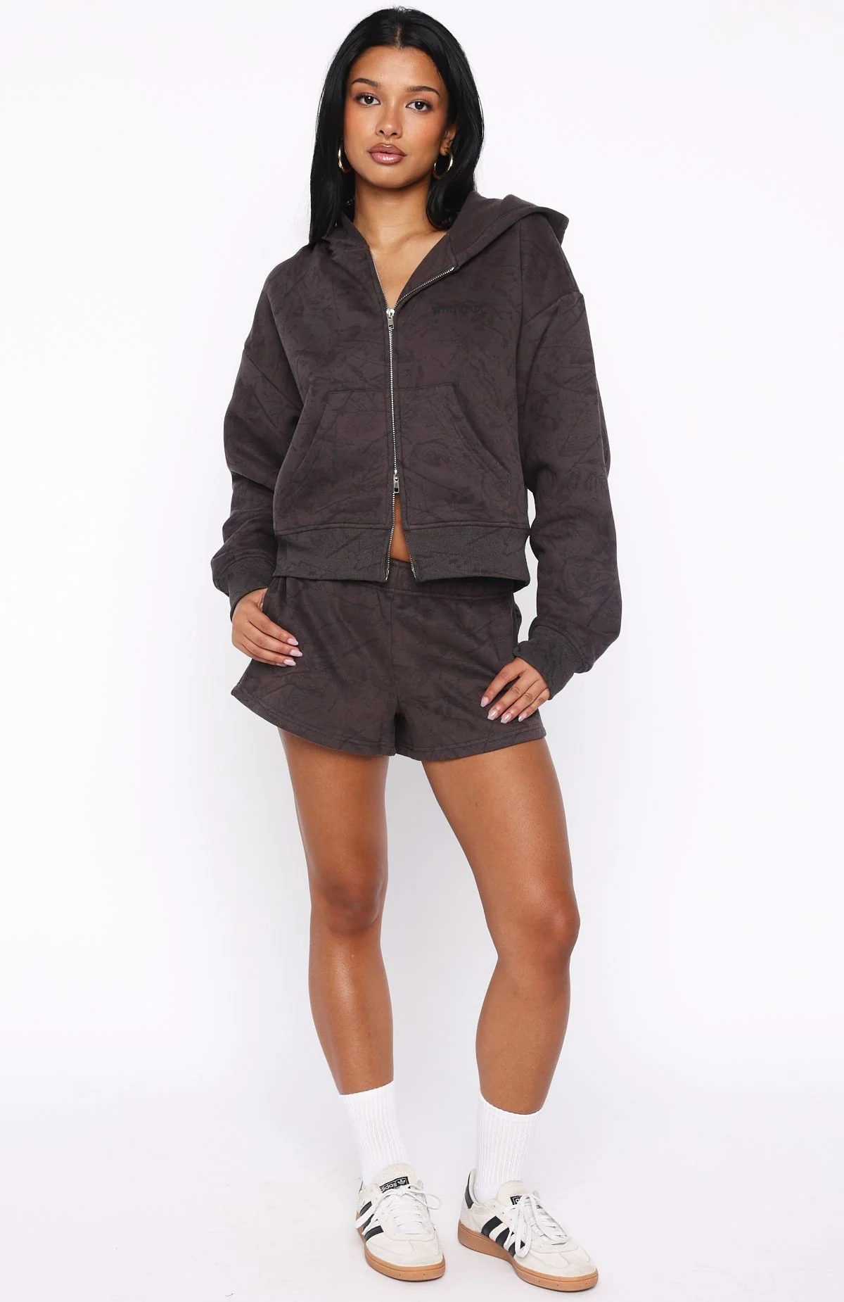 Hiding Away Lounge Shorts Dark Camo - Image 5