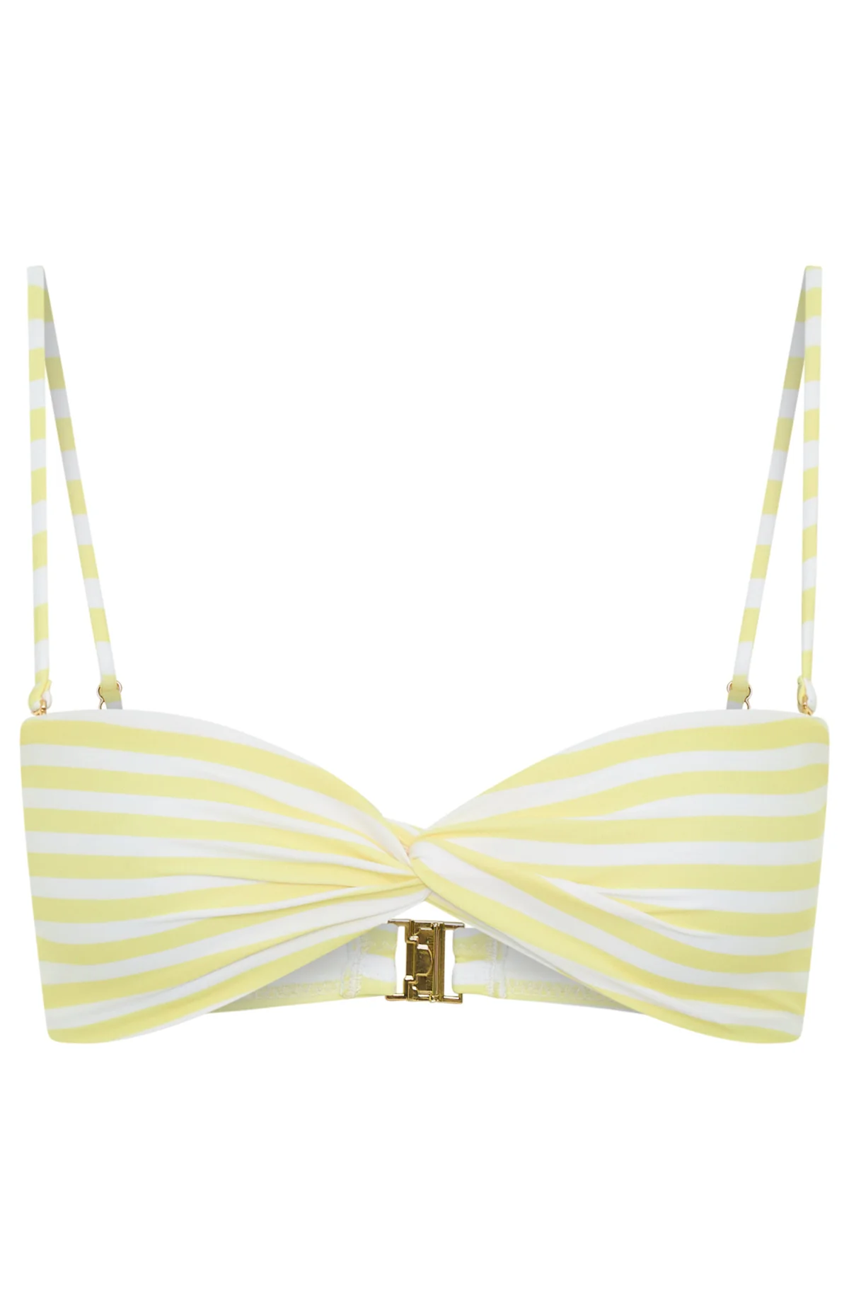 Kaya Bikini Top Lemoncello Stripe - Image 7
