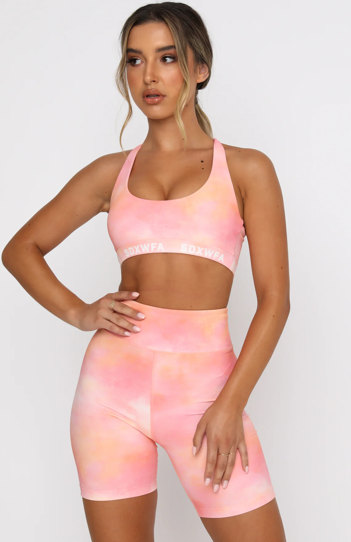 Kelly Sports Bra Pink Sunset - Image 4