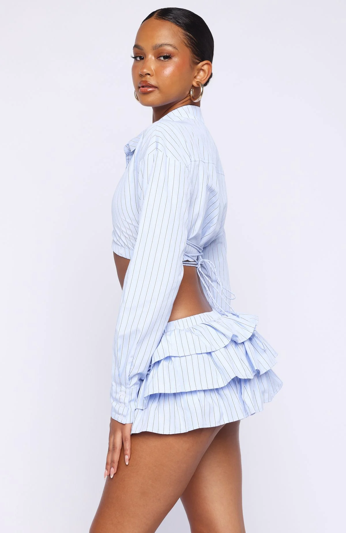 Lightening Hour Long Sleeve Shirt Sky Blue - Image 4