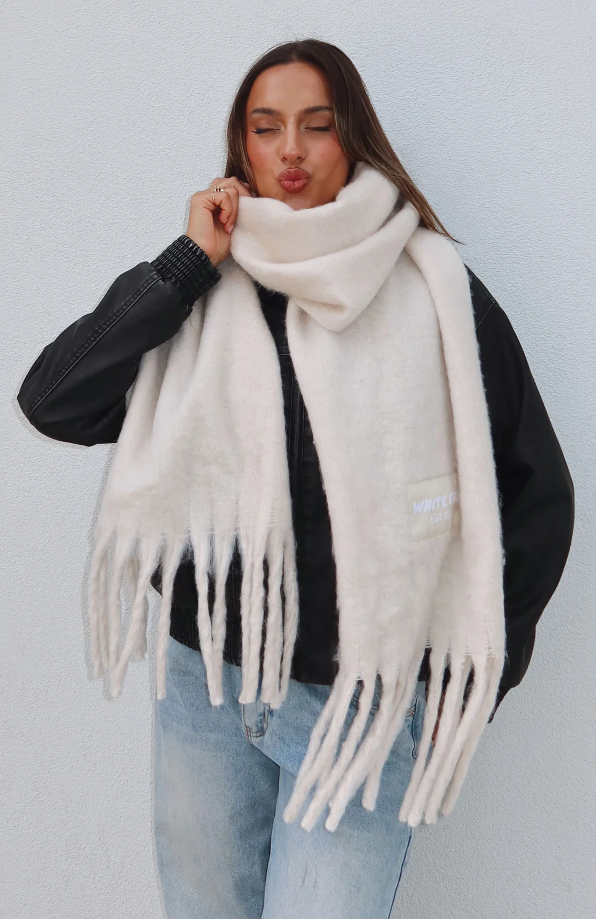 Luna Scarf Oat