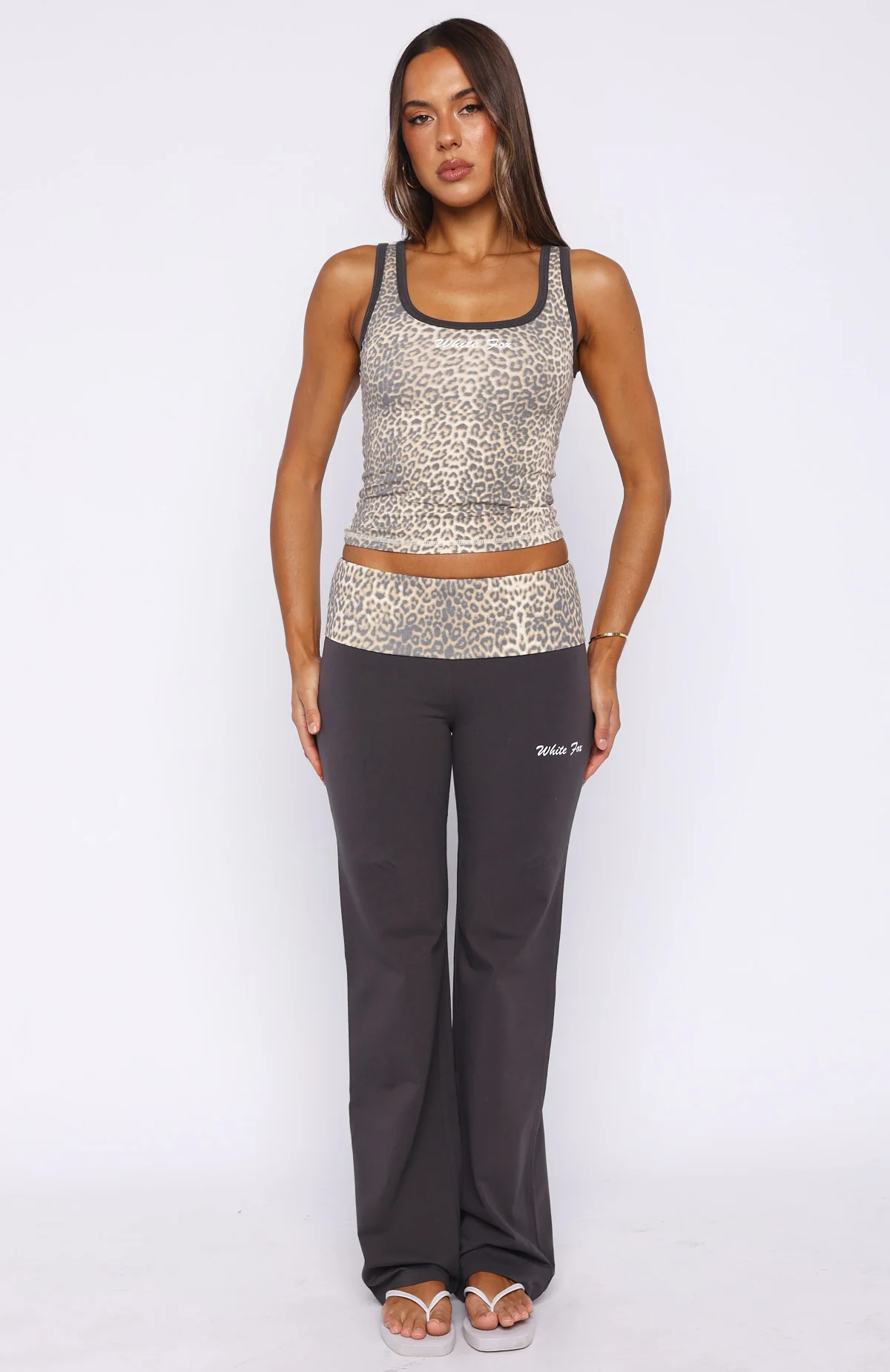 My Own Sunshine Tank Top Leopard Print - Image 5