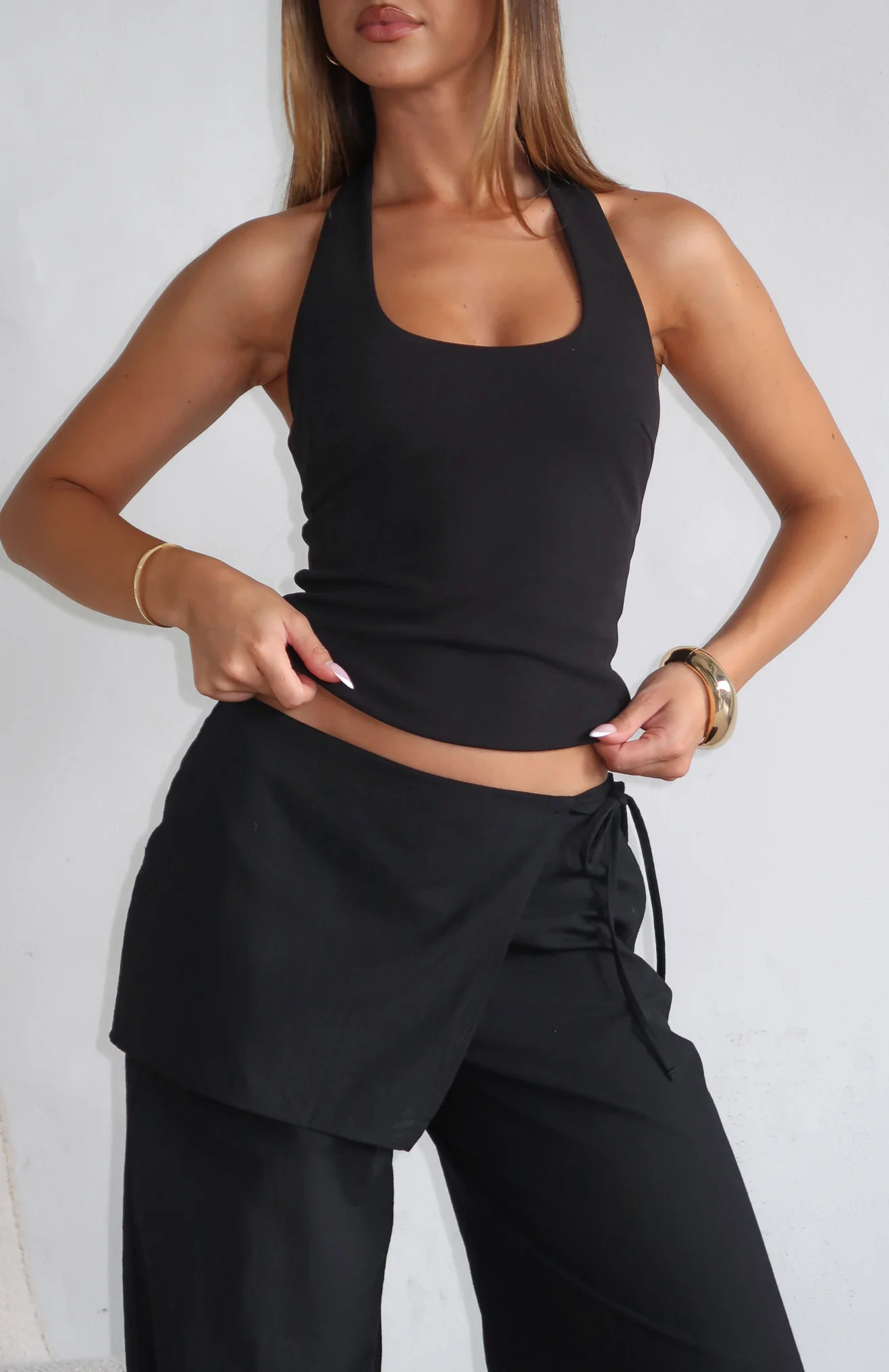 Off Beat Pants Black - Image 2
