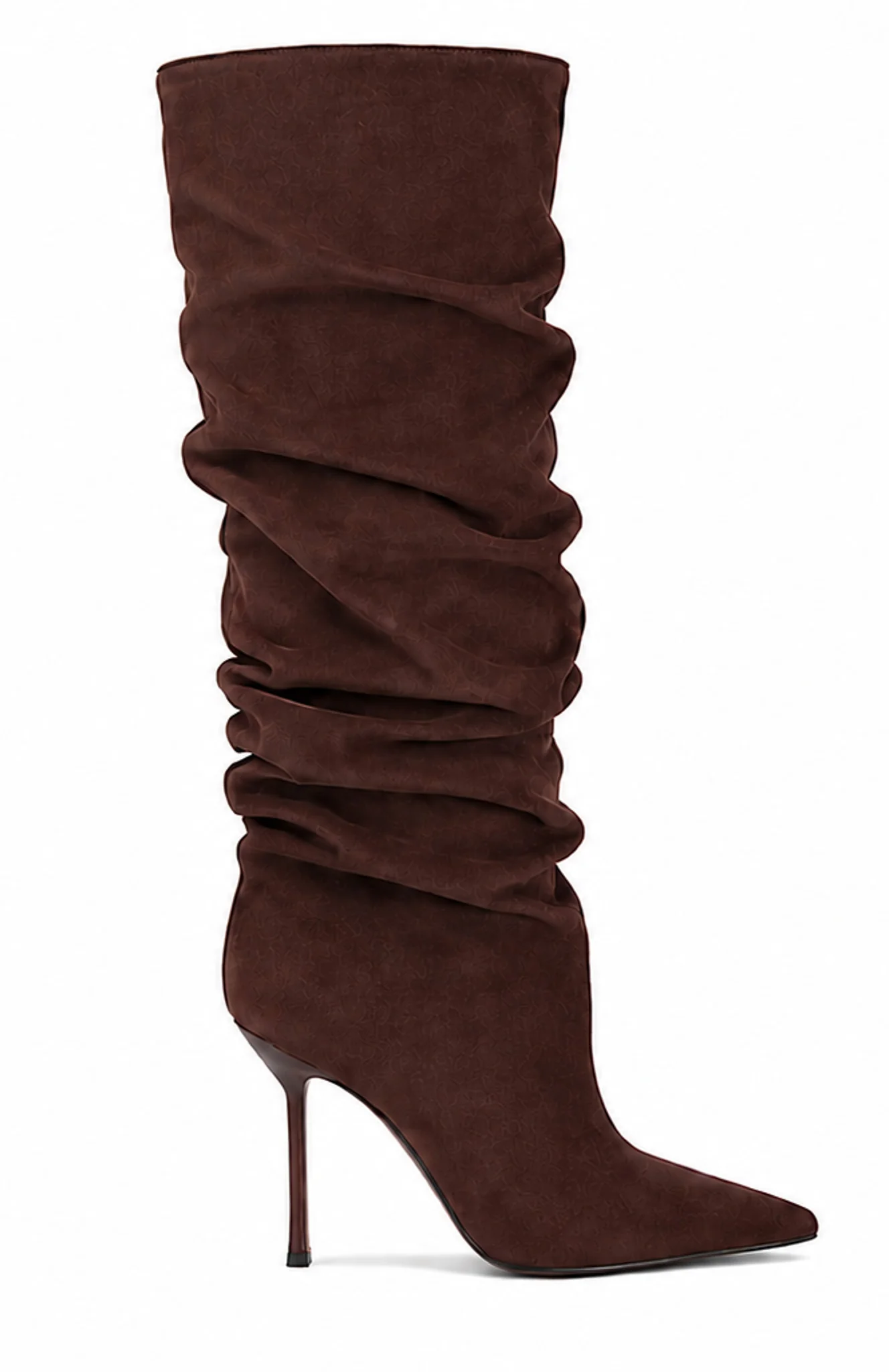 Redford Knee High Boots Chocolate - Image 4