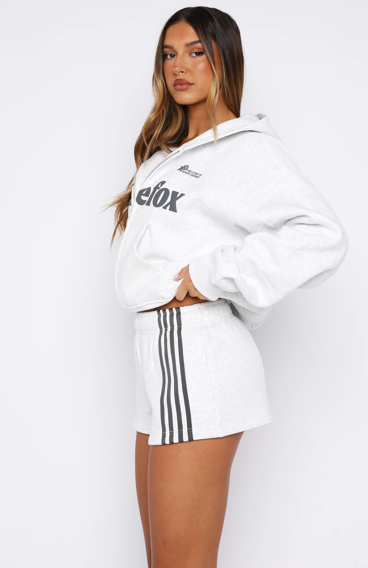 Release 15 Asalia Lounge Shorts Grey Marle - Image 5