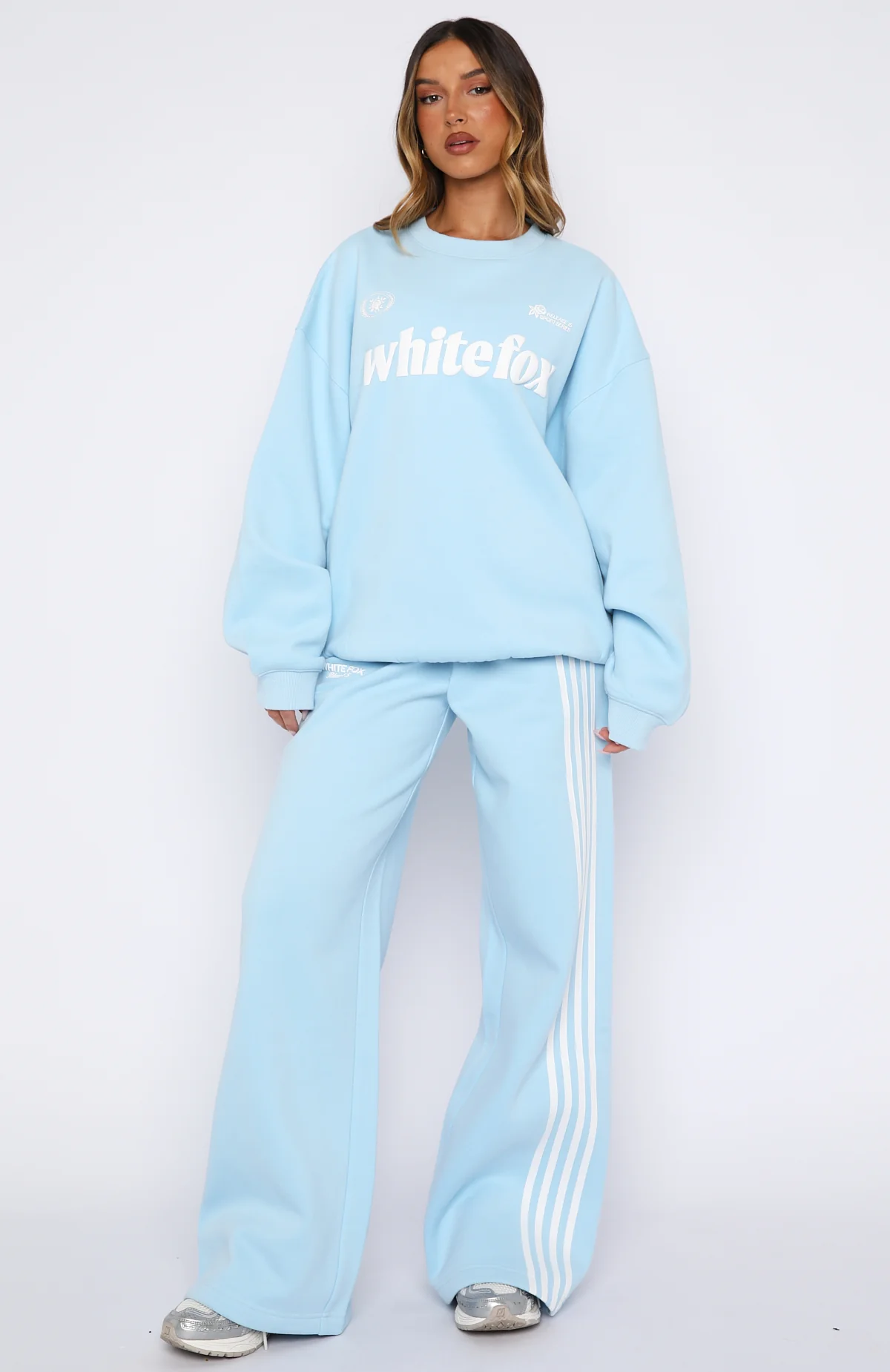 Release 15 Janie Oversized Drop Shoulder Sweater Blue - Image 6