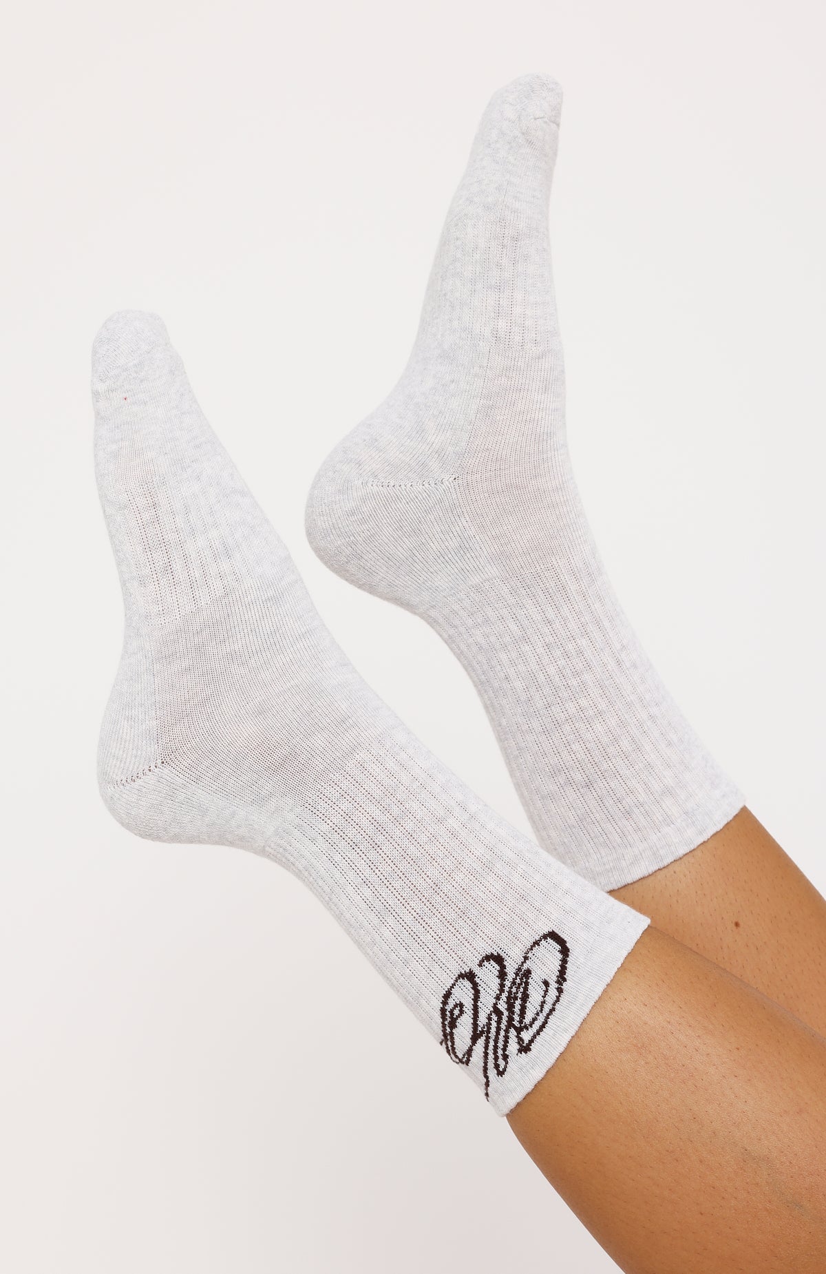 Studio 17 Raven 2 Pack Socks Red/Grey Marle - Image 6