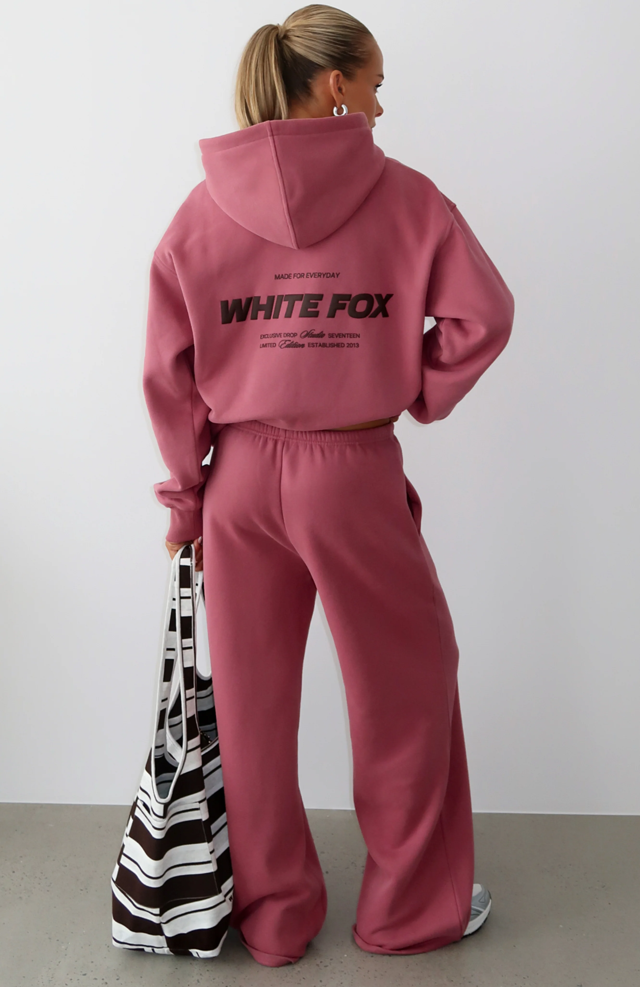 Studio 17 Tallulah Oversized Hoodie Dusty Plum - Image 6