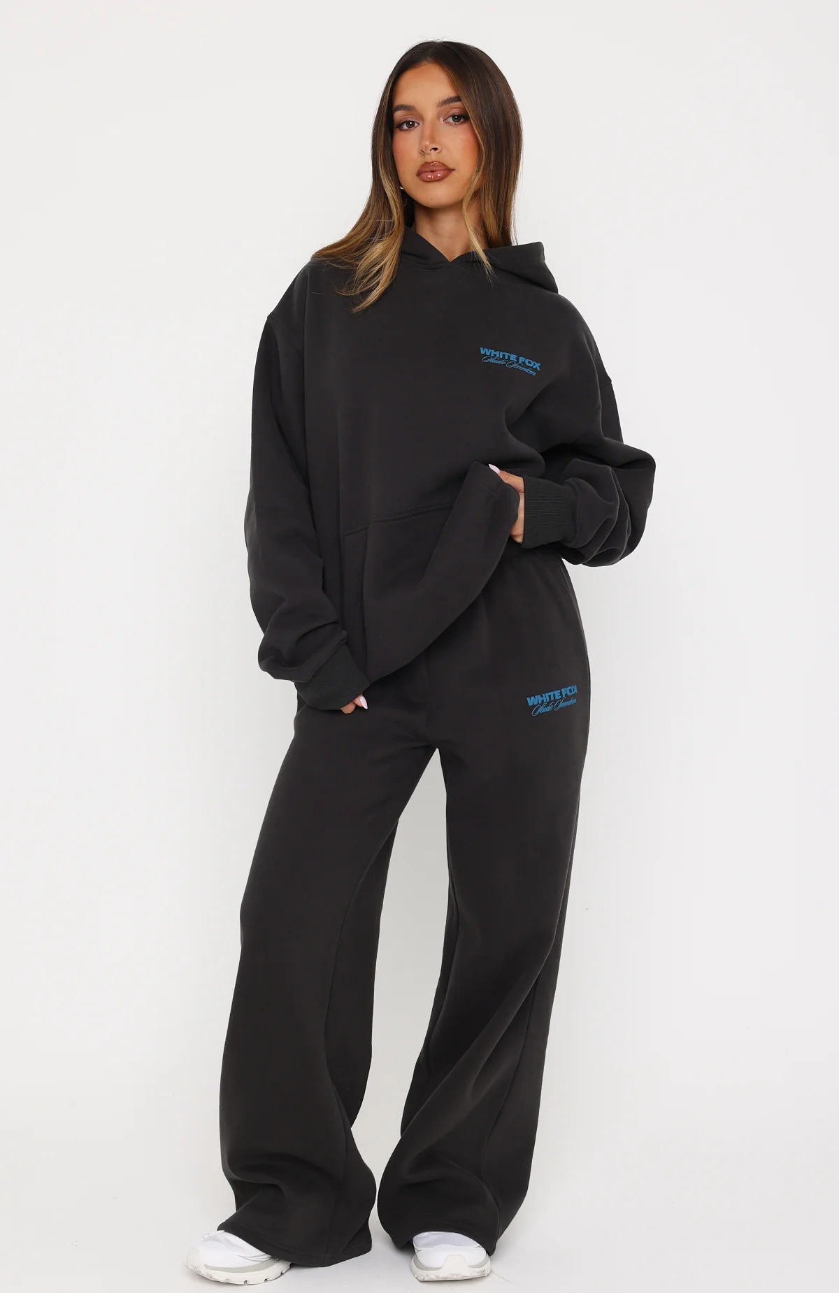 Studio 17 Tallulah Wide Leg Sweatpants Charcoal - Image 2