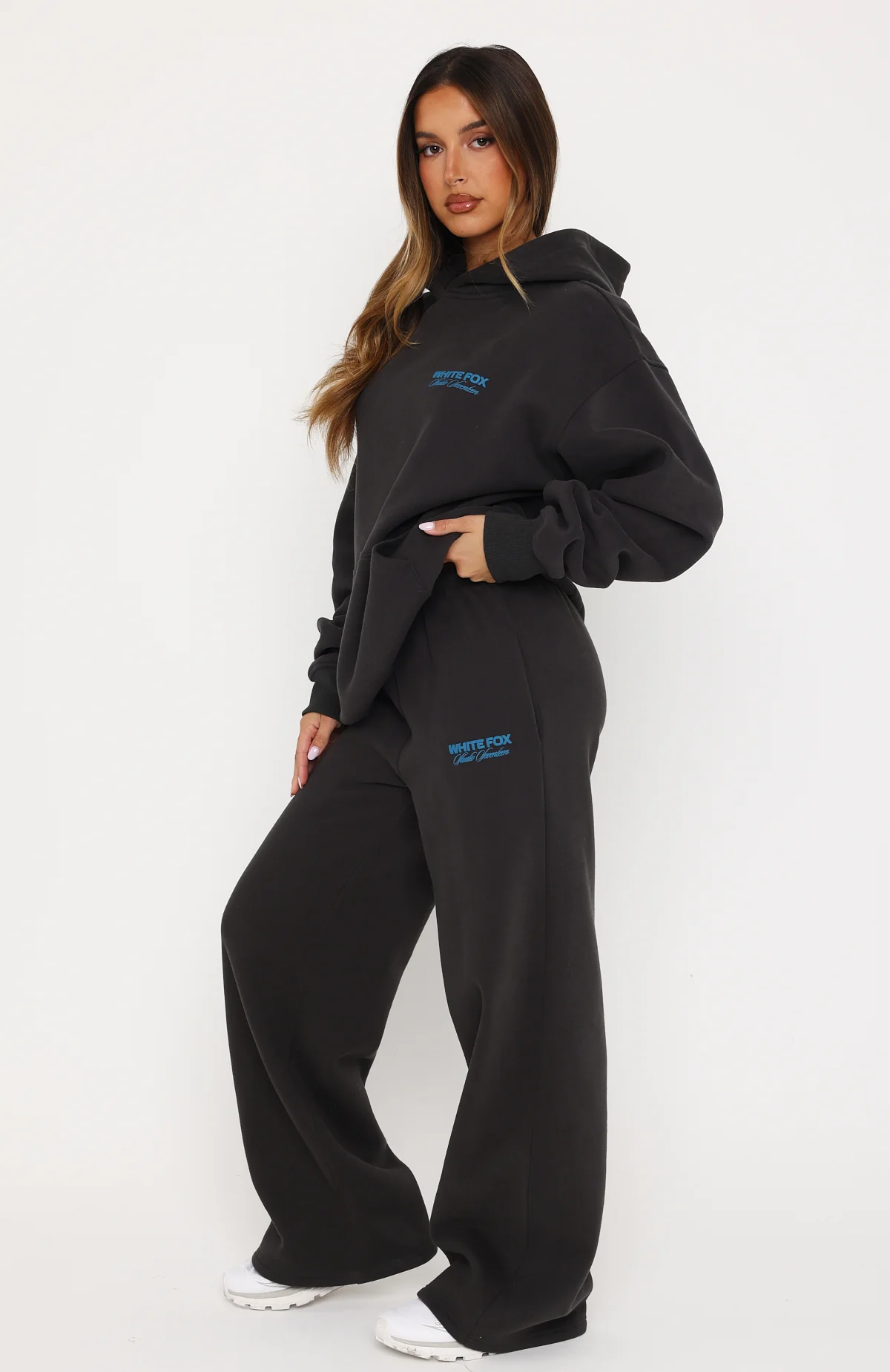 Studio 17 Tallulah Wide Leg Sweatpants Charcoal - Image 3