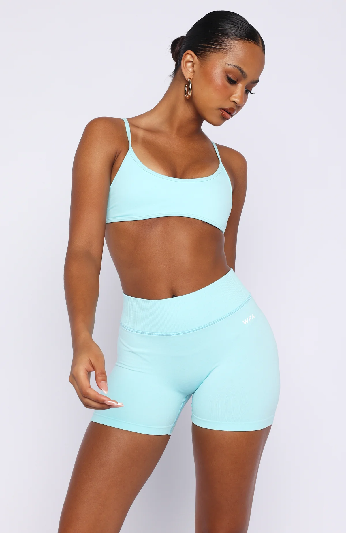 Swing Seamless Sports Bra Malibu Blue - Image 2