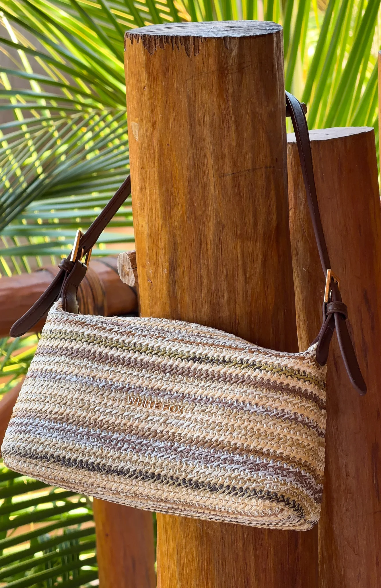 Talon Shoulder Bag Natural - Image 4