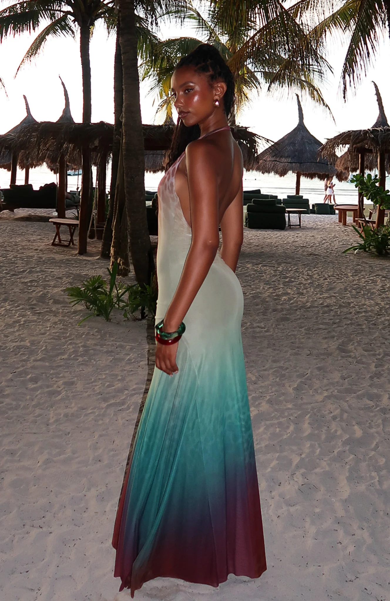 The Flirt Maxi Dress Opal Halo - Image 2