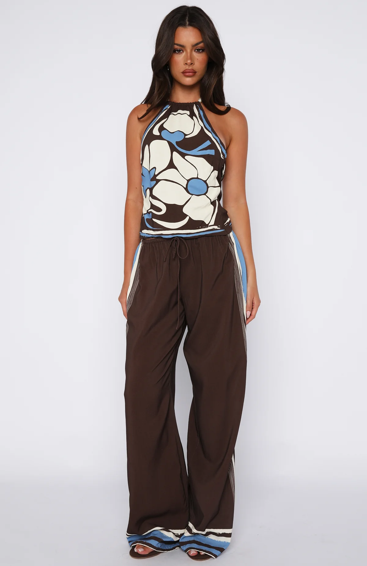 Tropic Muse Pants Cocoa Symphony - Image 2